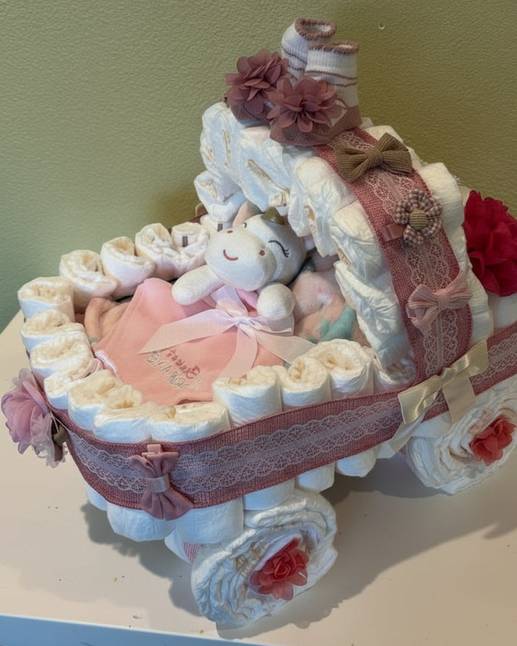 Diaper-Cake Crib