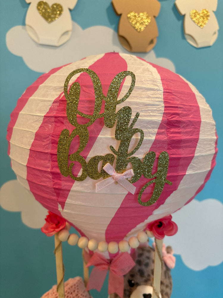 Hot Air Balloon Diaper-Cake